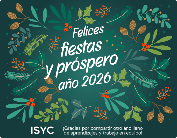 Felices Fiestas y prospero año 2026 de parte de ISYC